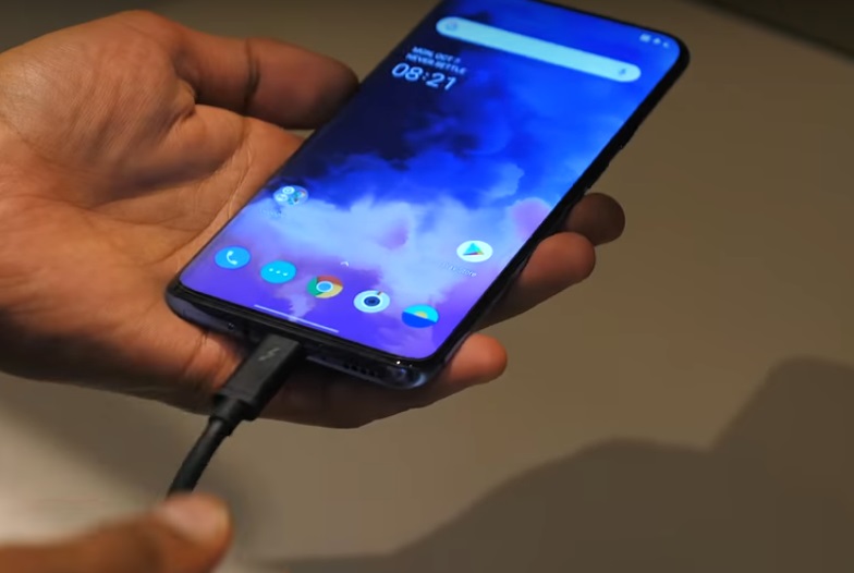 OnePlus 7T Pro время зарядки